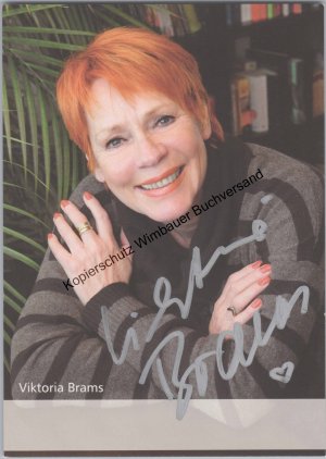 gebrauchtes Buch – Viktoria Brams – Original Autogramm Viktoria Brams Marienhof ARD /// Autograph signiert signed signee