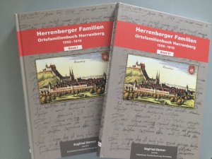 Herrenberger Familien- Ortsfamilienbuch Herrenberg 1550-1910 (2 Bände)