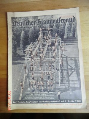 Deutscher Beamtenfreund. Familienzeitschrift  24.  Heft 1934 / Vierzehntagsheft ohne Schnittmusterbogen