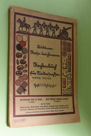 antiquarisches Buch – Büttner-Rose-Teichmann – Rechenbuch für Niedersachsen. Heft 1 (1. Schuljahr)