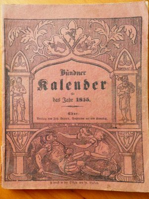 Bündner Kalender für das Jahr 1855