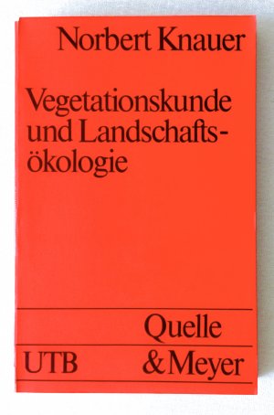 gebrauchtes Buch – Norbert Knauer – Vegetationskunde und Landschaftsökologie.