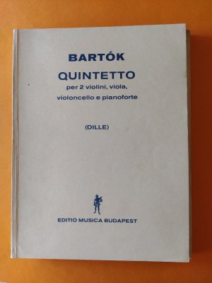 Quintetto. per 2 violini, viola, violoncello e pianoforte - a cura di Denijs Dille