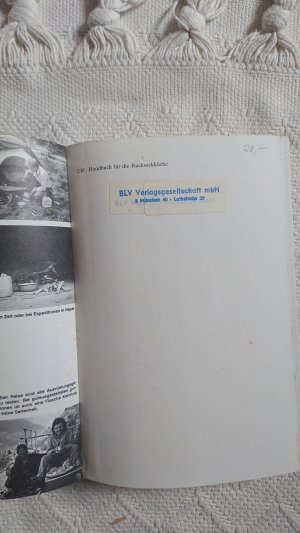 gebrauchtes Buch – Wolfgang Uhl – Handbuch für die Rucksackküche