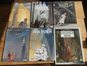 Schuiten Paket z.B Mary Brüsel Die hohle Erde Samaris u.a