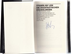 gebrauchtes Buch – Stanislaw Lem – "Die phantastischen Erzählungen des Stanislaw Lem"