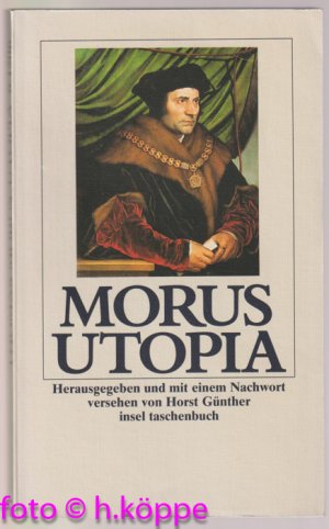 gebrauchtes Buch – Thomas Morus – Utopia. Insel-Taschenbuch ; 1206