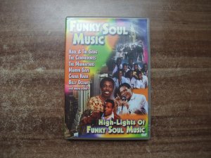 High-Lights Of Funky Soul Music. Hülle deutlich Gebrauchsspuren, DVD wie neu.