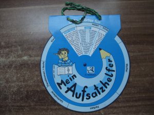 Mein Aufsatzhelfer (blau) - Drehscheibe: Gute Wörter für .. - Softcover