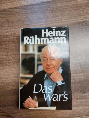 gebrauchtes Buch – Heinz Rühmann – Das war's.