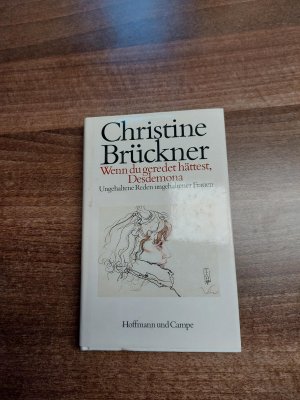 gebrauchtes Buch – Christine Brückner – Wenn du geredet hättest, Desdemona