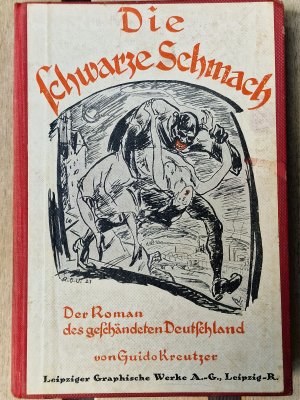 Die schwarze Schmach. Der Roman des geschändeten Deutschland.