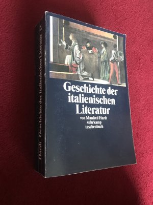 gebrauchtes Buch – Manfred Hardt – Geschichte der italienischen Literatur