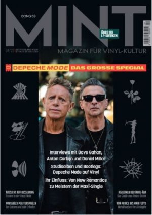 Mint Magazin für Vinyl-Kultur Nr.59 April 2023 NEU 4/23 Depeche Mode, Duran Duran,Pixies