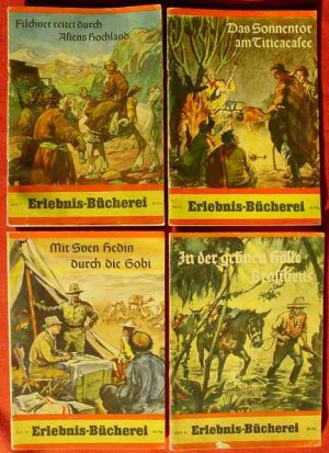 101 x verschiedene Original-Hefte der Reihe „Erlebnis-Bücherei“. Erschienen in der 3.-Reich-Zeit / WKII. im Verlag : Steiniger Verlage Berlin 1940-1945 […]