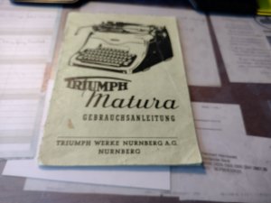 gebrauchtes Buch – Triumph Matura-Gebrauchsanleitung