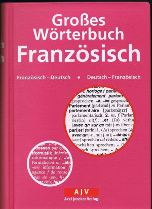 gebrauchtes Buch – Großes Wörterbuch Französisch