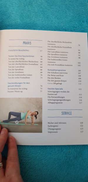 gebrauchtes Buch – Cavelius, Anna; Tempelhof – Faszientraining - Mehr Beweglichkeit, Gesundheit und Dynamik