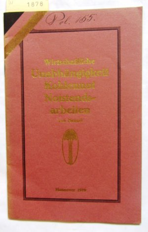 gebrauchtes Buch – Wasserkraft - Menzel – Wirtschaftliche Unabhängigkeit. Kohlennot. Notstandsarbeiten. gebrauchtes Buch – Wasserkraft - Menzel – Wirtschaftliche Unabhängigkeit. Kohlennot. Notstandsarbeiten.