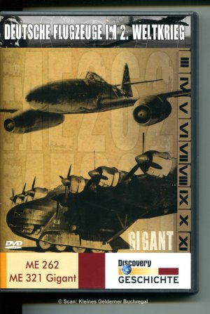 gebrauchter Film – DEUTSCHE FLUGZEUGE IM 2. WELTKRIEG: Me 262 + Me 321 Gigant (2 Discs in DVD-Box mit Schutzhülle)