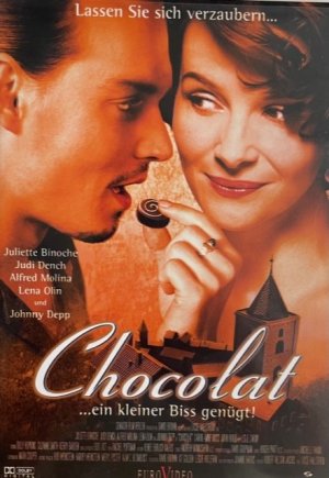 gebrauchter Film – Lasse Hallström – Chocolat  ... ein kleiner Biss genügt