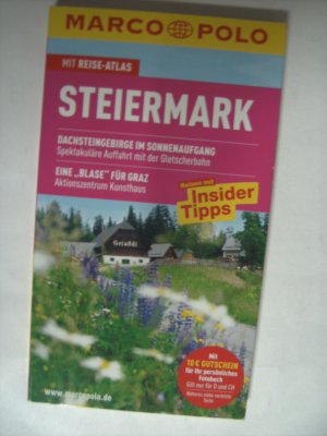 gebrauchtes Buch – MARCO POLO Reiseführer Steiermark Mit Reise-Atlas