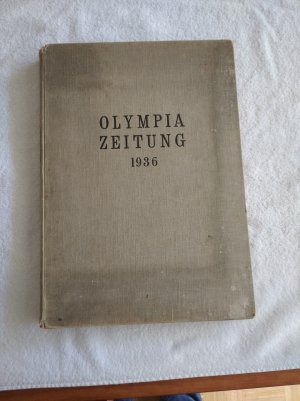 Olympia Zeitung 1936. Komplett Heft 1-30, gebunden