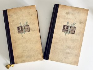 gebrauchtes Buch – Ernst von Bracken Hrsg – Briefwechsel zwischen Schiller und Goethe 2 Bände, so komplett