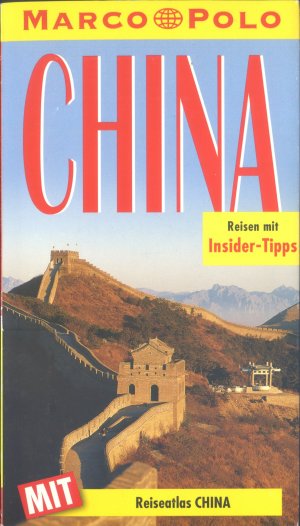 gebrauchtes Buch – China - Marco Polo Reiseführer - Insider Tipps, 16 Seiten Reiseatlas