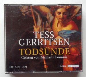 gebrauchtes Hörbuch – Tess Gerritsen – Todsünde (6 CDs)