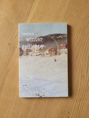 gebrauchtes Buch – Wintergedichte