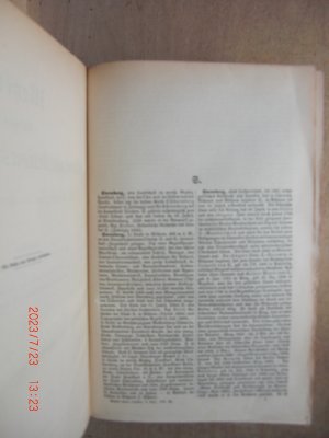 antiquarisches Buch – Meyers Großes Konversations-Lexikon. 6. Auflage. " Band 19 : Sternberg bis Vector "