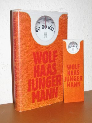 gebrauchtes Buch – Wolf Haas – Junger Mann - Mit originalem Lesezeichen