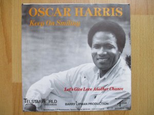 gebrauchter Tonträger – Oscar Harris – Keep On Smiling (c/w Let’s Give Love Another Chance)