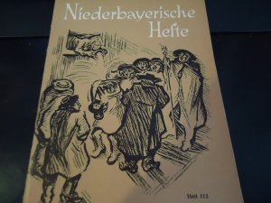Niederbayerische Hefte Heft 112 Reinhard Haller, Zwiesel. Waldlerischer Kalender. Illustration von Josef Fruth, Fürsteneck
