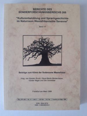 gebrauchtes Buch – Karsten Brunk, Klaus-Martin Moldenhauer – Beiträge zum Klima der Sudanzone Westafrikas