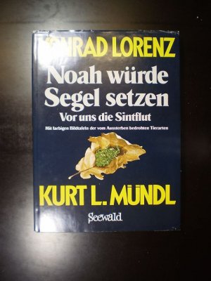 Noah würde Segel setzen. Vor uns die Sintflut