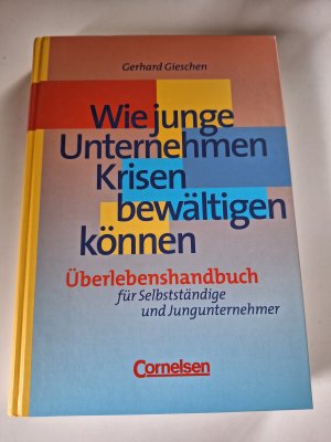 gebrauchtes Buch – Gerhard Gieschen – Handbücher Unternehmenspraxis / Wie junge Unternehmen Krisen bewältigen können