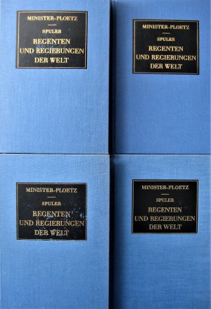 Konvolut Regenten und Regierungen der Welt (s.u.)