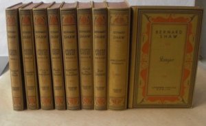 Dramatische Werke. Gesammelt in sieben Bänden und die Bände (Ergänzungsbände) 8 und 9. Übertragung von Siegfried Trebitsch. 1. Auflage dieser deutschen […]