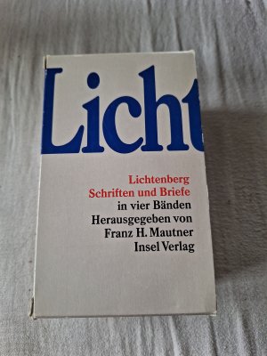 Schriften und Briefe 4 Bände