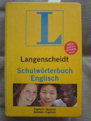 gebrauchtes Buch – Redaktion Langenscheidt – Langenscheidt Schulwörterbuch Englisch - Englisch-Deutsch/Deutsch-Englisch