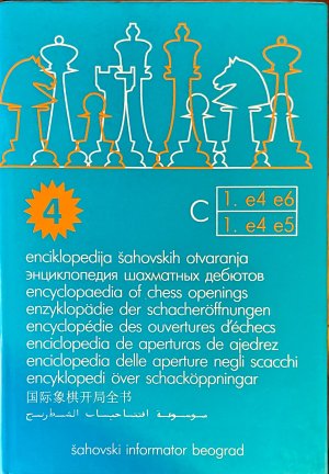 gebrauchtes Buch – Aleksanda Matanovic – Enzyklopädie der Schacheröffnungen C