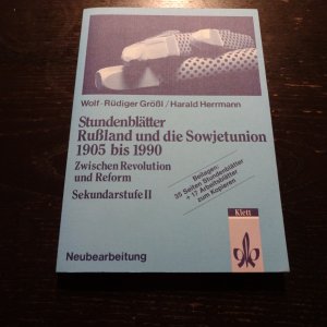 gebrauchtes Buch – Grössl, Wolf R; Herrmann, Harald – Stundenblätter Russland und die Sowjetunion 1905-1990