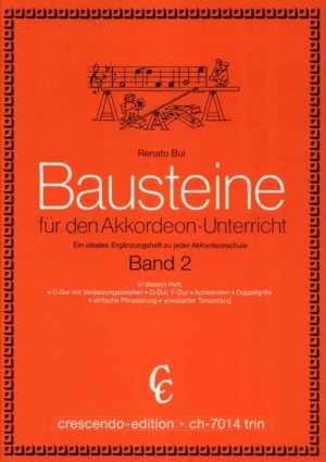 Bausteine für den Akkordeonunterricht Band 2