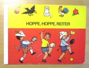 gebrauchtes Buch – Der Kinderbuchverlag Berlin – Hoppe, Hoppe, Reiter DDR Pappbuch von 1979