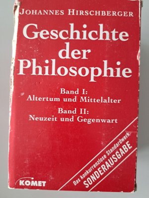 Geschichte der Philosophie Band 1 und 2