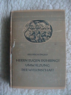 antiquarisches Buch – Friedrich Engels – Herrn Eugen Dührings Umwälzung der Wissenschaft („Anti-Dühring“), Bücherei des Marxismus-Leninismus Band 3