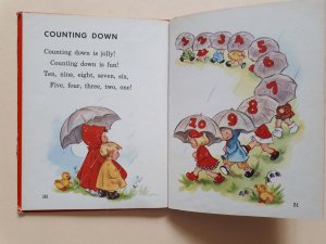 antiquarisches Buch – Josephine van Dolzen Pease – One, two, cock-a-doodle-doo   ---   counting rhymes and number fun