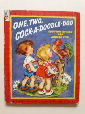 antiquarisches Buch – Josephine van Dolzen Pease – One, two, cock-a-doodle-doo   ---   counting rhymes and number fun